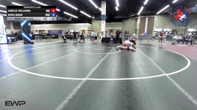 170 lbs 3rd Place - Amelia Williams, Rise Wrestling vs Evra Behn, Spartan Mat Club