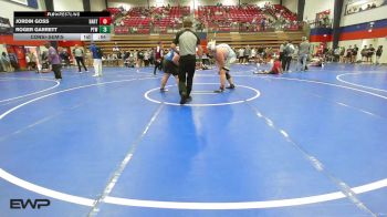 285 lbs Consolation - Jordin Goss, Bartlesville High School vs Roger Garrett, Pryor Tigers Wrestling