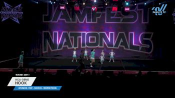 HCA Gems - Hook [2025 L1 Tiny - Novice - Restrictions Day 1] 2025 JAMfest Cheer Super Nationals