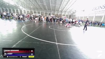 138 lbs Champ. Round 3 - Zavian Geronimo, AZ vs Tel Parry, WY