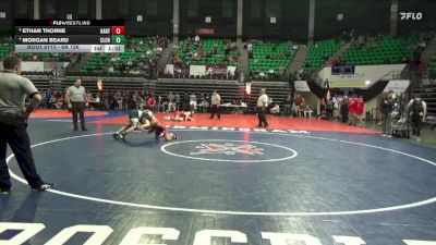 6A 126 lbs Quarterfinal - Ethan Thorne, Hartselle vs Morgan Beard, Clay Chalkville