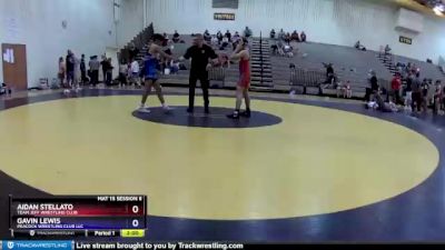 126 lbs Champ. Round 1 - Aidan Stellato, Team Jeff Wrestling Club vs Gavin Lewis, Peacock Wrestling Club LLC