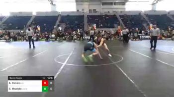 126 lbs Semifinal - Anthony Gimino, Mat Sense vs Sebastian Macedo, Lemoore WC