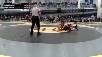 165 lbs Cons. Round 4 - Devon Burker, Van Wert vs Weski Wesaw, Dowagiac