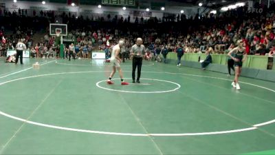 106 lbs Champ. Round 1 - John Bissmeyer, Indianapolis Cathedral vs Brier Riggle, Southmont