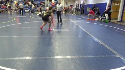 136 lbs Round Of 16 - Ava Turner, Preston-WV vs Isabella Neff, Curwensville