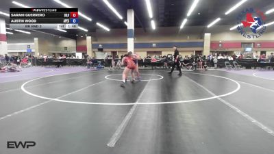 120 lbs Rr Rnd 3 - Sarahi Guerrero, Silverback Wrestling Fort Worth vs Austin Wood, Apex Grappling Academy