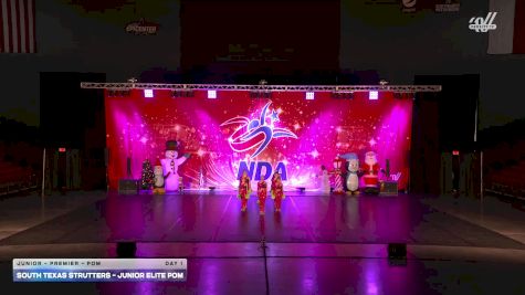 South Texas Strutters - Junior Elite Pom [2025 Junior - Premier - Pom Day 1] 2025 NDA Houston Regional