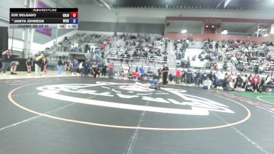 69 kg Champ. Rd Of 32 - Zoe Delgado, Casa De Lucha Wrestling Club vs Janiya Johnson, Wyoming Seminary