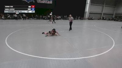 51-55.7 lbs Champ. Rd Of 16 - Amia Lopez, Savage House Wrestling Club vs Trinh Tse, Greater Heights Wrestling