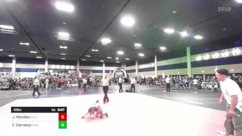 43 lbs Consi Of 8 #1 - Jesse Morales, Wolfpack WC vs Frankie Carrasco, Tucson Cyclones