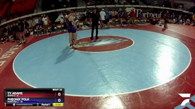 138 lbs Placement (16 Team) - Ty Adams, Idaho 2 vs Pheonix Polk, Montana 2