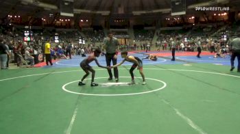 76 lbs Consi Of 8 #2 - Levi Stallworth, Tahlequah Wrestling Club vs Tylen Griffin, Rhodes Supreme Avengers