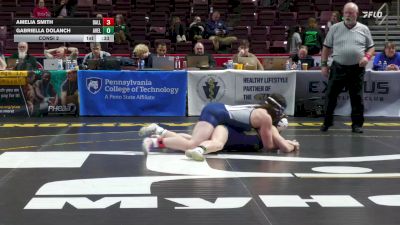 155 lbs Consi 2 - Amelia Smith, Dallastown-G vs Gabriella Dolanch, Avella-G