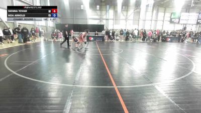 U20 Women - 65 lbs Champ. Round 1 - Sienna Tovar, MI vs Noa Arnold, CA