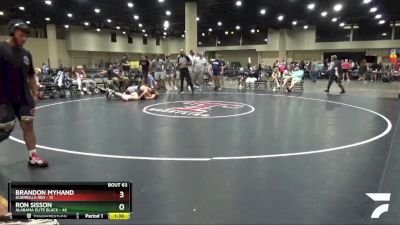 175 lbs Placement Matches (32 Team) - Ron Sisson, Alabama Elite Black vs Brandon Myhand, Guerrilla Red