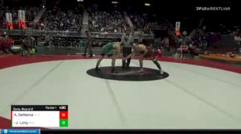 2A-170 lbs Cons. Round 2 - James Long, Moorcroft vs Alec DeMarce, Lingle-Ft. Laramie/Southeast