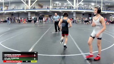 88 lbs Round 4 (8 Team) - Nelson Villafane, Mat Assassins Black vs Aden Tusing, MD Maniacs