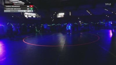 170 lbs Quarters - Caroline Mecham, Grantsville Wrestling Club vs Zasha Graneros, Defiant Wrestling Club