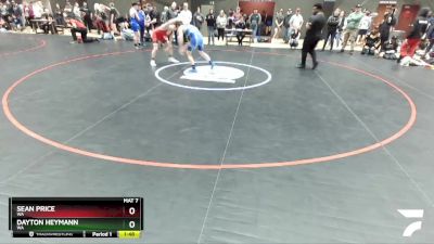 145 lbs Cons. Round 2 - Sean Price, WA vs Dayton Heymann, WA