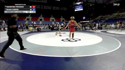 138 lbs Cons. Sub-semis - Valentine Popadiuc, NM vs Elijah Cortez, CA