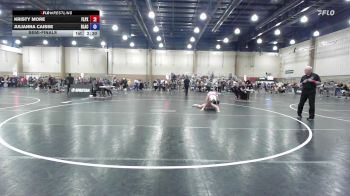 145 lbs Semifinal - Kristy More, Florida Phoenix vs Julianna Caisse, Black Flag Wrestling Academy