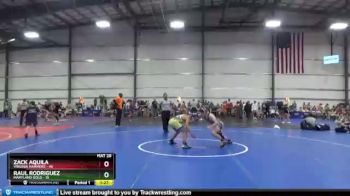 130 lbs Round 3 (6 Team) - Raul Rodriguez, Maryland Gold vs Zack Aquila, Virginia Hammers