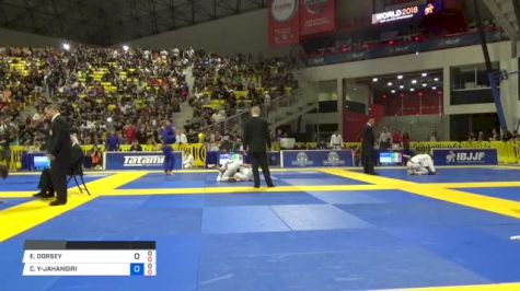 ELIJAH DORSEY vs CODY YANEZ-JAHANGIRI 2018 World IBJJF Jiu-Jitsu Championship