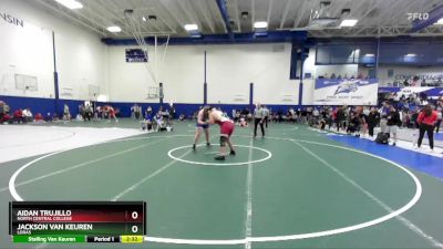 285 lbs Cons. Round 2 - Aidan Trujillo, North Central College vs Jackson Van Keuren, Loras