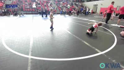 46 lbs Consi Of 8 #2 - Roston Martin, Berryhill Wrestling Club vs Trace Bush, Skiatook Youth Wrestling