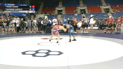 138 lbs Quarters - Frank Leanza, Pennsylvania vs Raymond Castillo, California