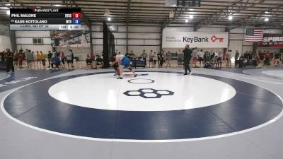 125 kg Cons. Rd Of 32 - Phil Malone, Beat The Streets Cleveland vs Kade Sottolano, Mat Town USA