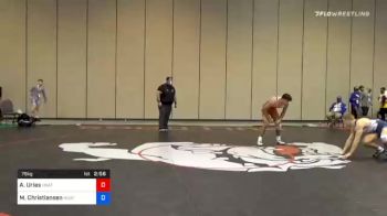 79 kg Prelims - Albert Urias, Unattached vs Mason Christiansen, Mustang Wrestling Club