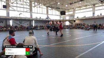 112 lbs Round 3 (6 Team) - Emjay Neumann, Wisconsin Black vs Ryleigh Stephens, Charlies Angels Black