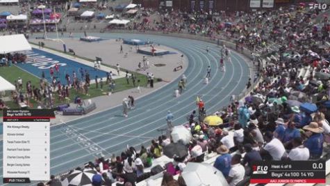 2026 AAU Junior Olympic Games - Youth Boys' 4x100m Relay, Semi-Finals 4 - Age 14