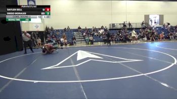 197 lbs Cons. Round 3 - Daylen Bell, Victor Valley College vs Diego Morales, Menlo College