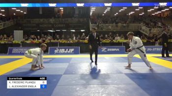 KEYLIAN FREDERIC PLANQUE vs LEO ALEXANDER ENGLANDKEYLIAN FRE 2024 Pan Kids Jiu-Jitsu IBJJF Championship