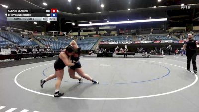 207 lbs Cons. Round 2 - Alexis Llamas, Hastings vs Cheyenne Cruce, Lindsey Wilson