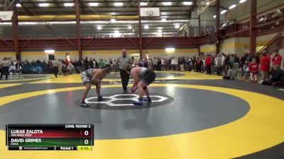 285 lbs Cons. Round 2 - David Grimes, CVCA vs Lukas Zalota, Malvern Prep