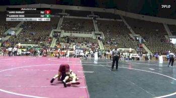 7A 126 lbs Champ. Round 1 - Luke Dudley, Prattville vs Landon Reid, Foley