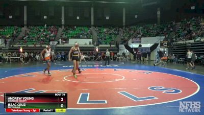 1A-4A 150 Champ. Round 2 - Andrew Young, Cherokee County vs Issac Cruz, Fultondale