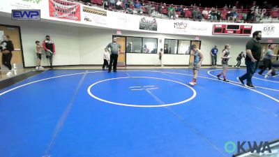 100 lbs Quarterfinal - Ryker Reynolds, Tiger Trained Wrestling vs Jack Bovos, Salina Wrestling Club