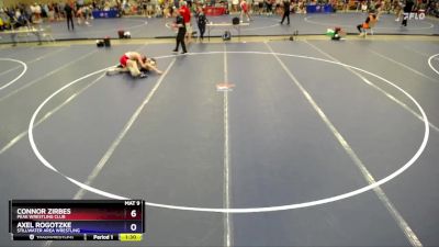 138 lbs Cons. Round 3 - Connor Zirbes, Peak Wrestling Club vs Axel Rogotzke, Stillwater Area Wrestling