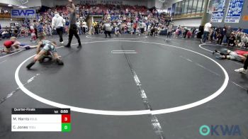 58 lbs Quarterfinal - Maddox Harris, Rough Riders vs Canyon Jones, Tecumseh Youth Wrestling