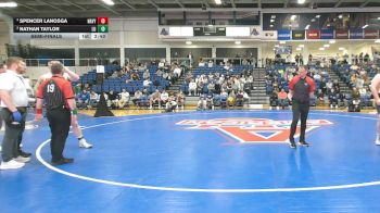 285 lbs Semifinal - Spencer Lanosga, Navy vs Nathan Taylor, Lehigh