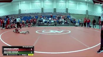 75 lbs Finals (2 Team) - Grady Hochstedler, Noblesville Wrestling Club vs Wyatt Melchi, Garrett Wrestling Club