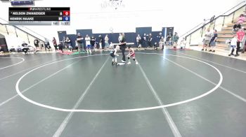 53 lbs Champ. Round 2 - Oliver Tingle, MN vs Zander Wilcox, NE