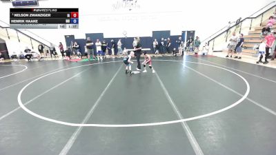 53 lbs Champ. Round 2 - Oliver Tingle, MN vs Zander Wilcox, NE