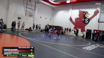 138 lbs Quarterfinal - Kingston Chavez, Midwest RTC vs Triston Elmore, Greentown Wrestling Club