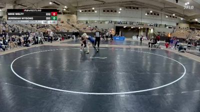 165 lbs Semis & 1st Wb (8 Team) - Jeremiah Wysong, Soddy Daisy High School vs Mike Welty, Station Camp High School